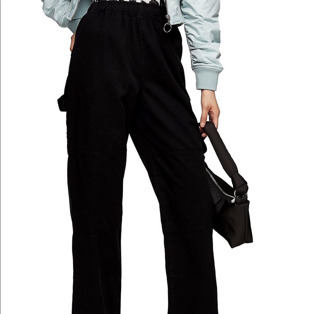 Topshop Straight Leg Pants